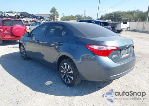 2015 Toyota Corolla Le z USA, uszkodzony, nr VIN 2T1BURHE5FC366391